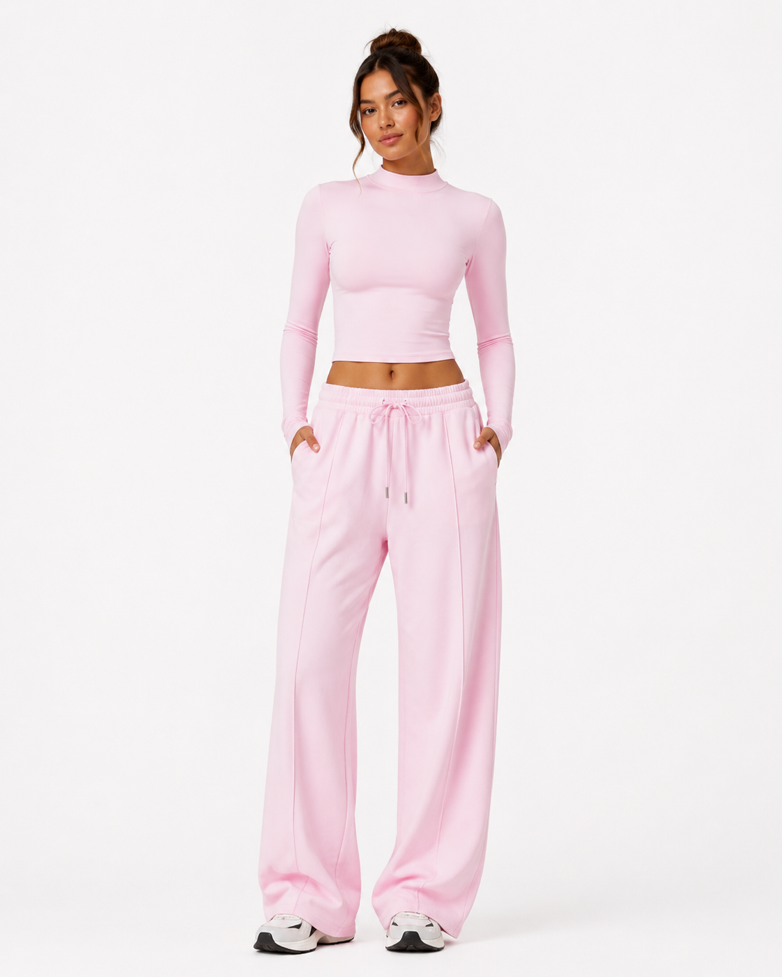 Luna Wide Leg Sweats Set | OCTA Activewear