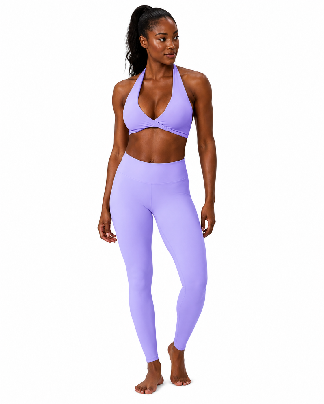 Iona Halter Neck Sports Bra | OCTA Activewear