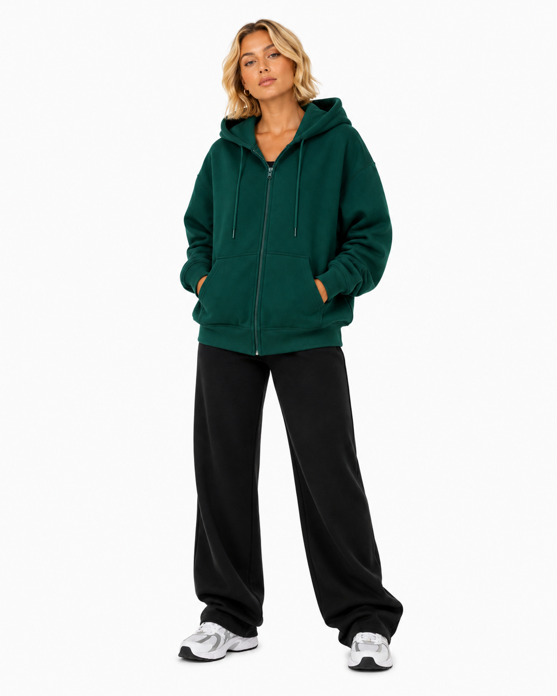 Livia Zip-Up Pump Cover  | OCTA Activewear