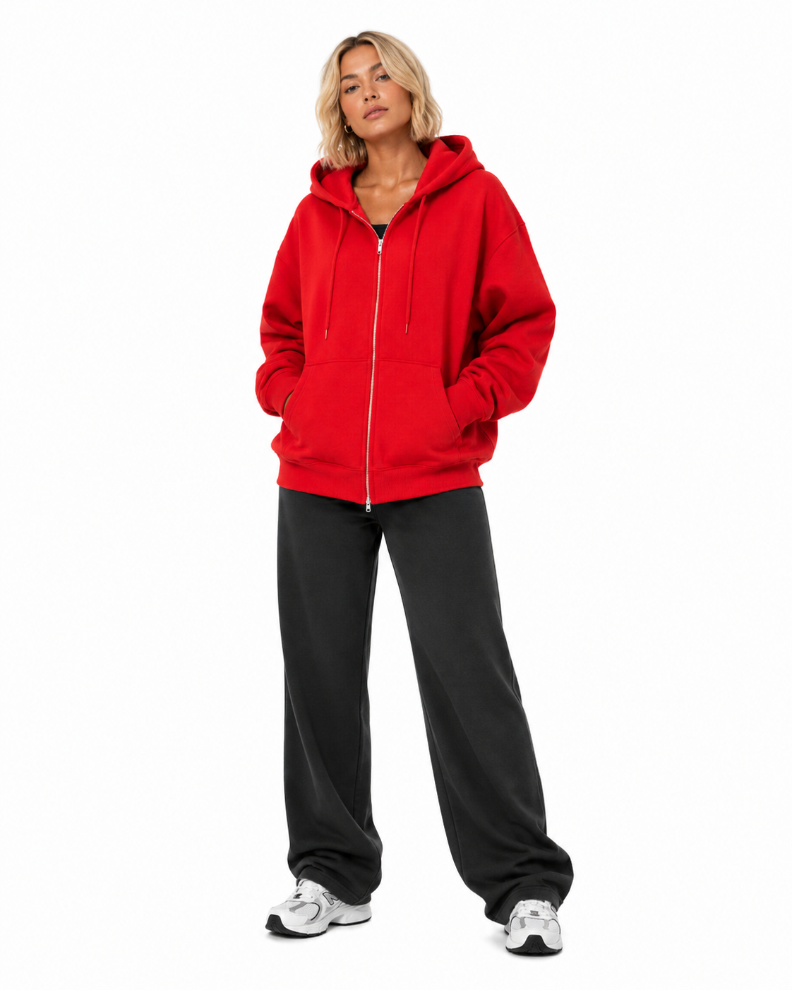 Livia Zip-Up Pump Cover  | OCTA Activewear