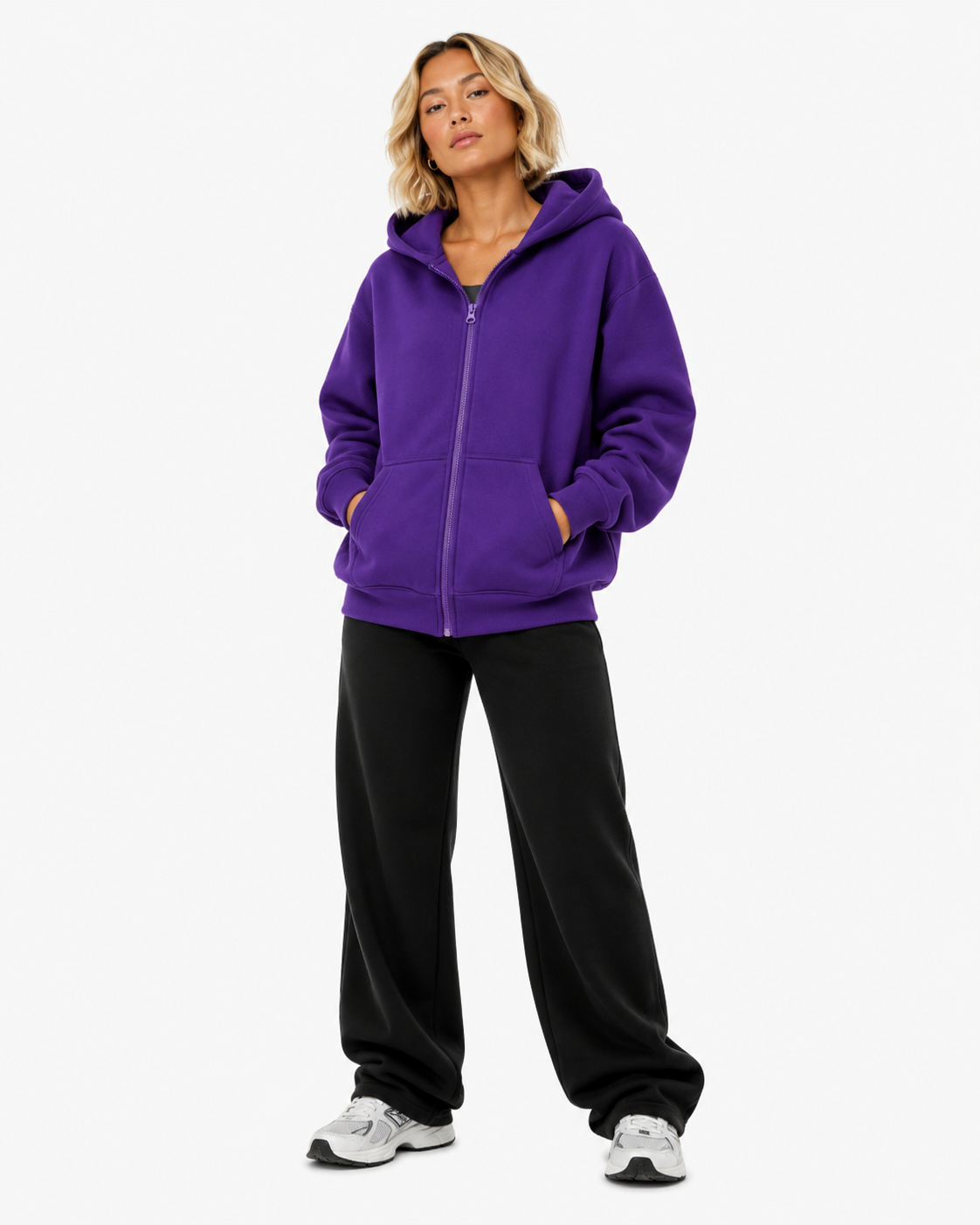 Livia Zip-Up Pump Cover  | OCTA Activewear