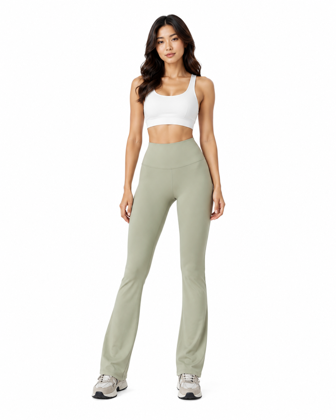 Meghan Naked Feel Flared Leggings for Women | OCTA Activewear
