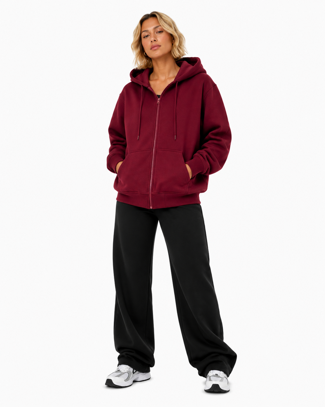 Livia Zip-Up Pump Cover  | OCTA Activewear