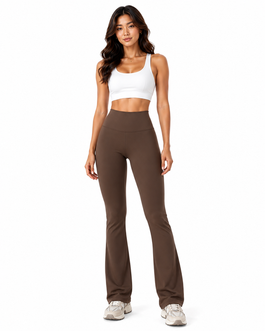 Meghan Naked Feel Flared Leggings for Women | OCTA Activewear