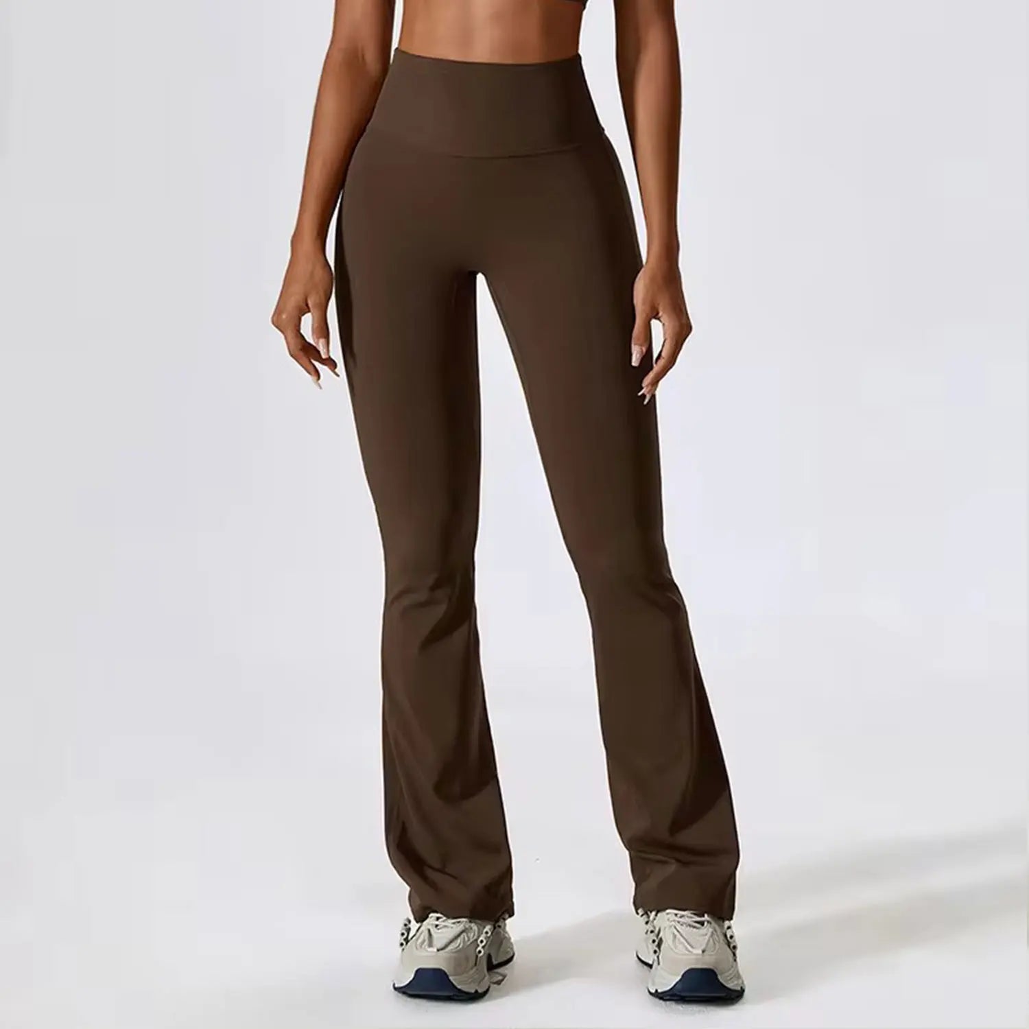 Meghan Naked Feel Flared Leggings front view