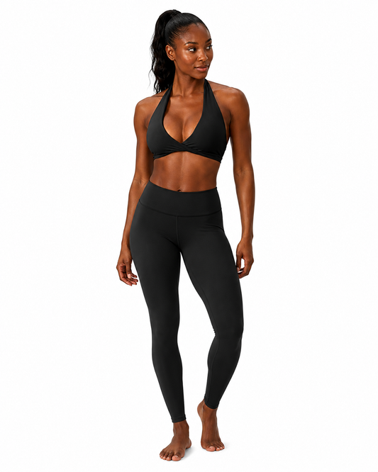 Iona Halter Neck Sports Bra | OCTA Activewear