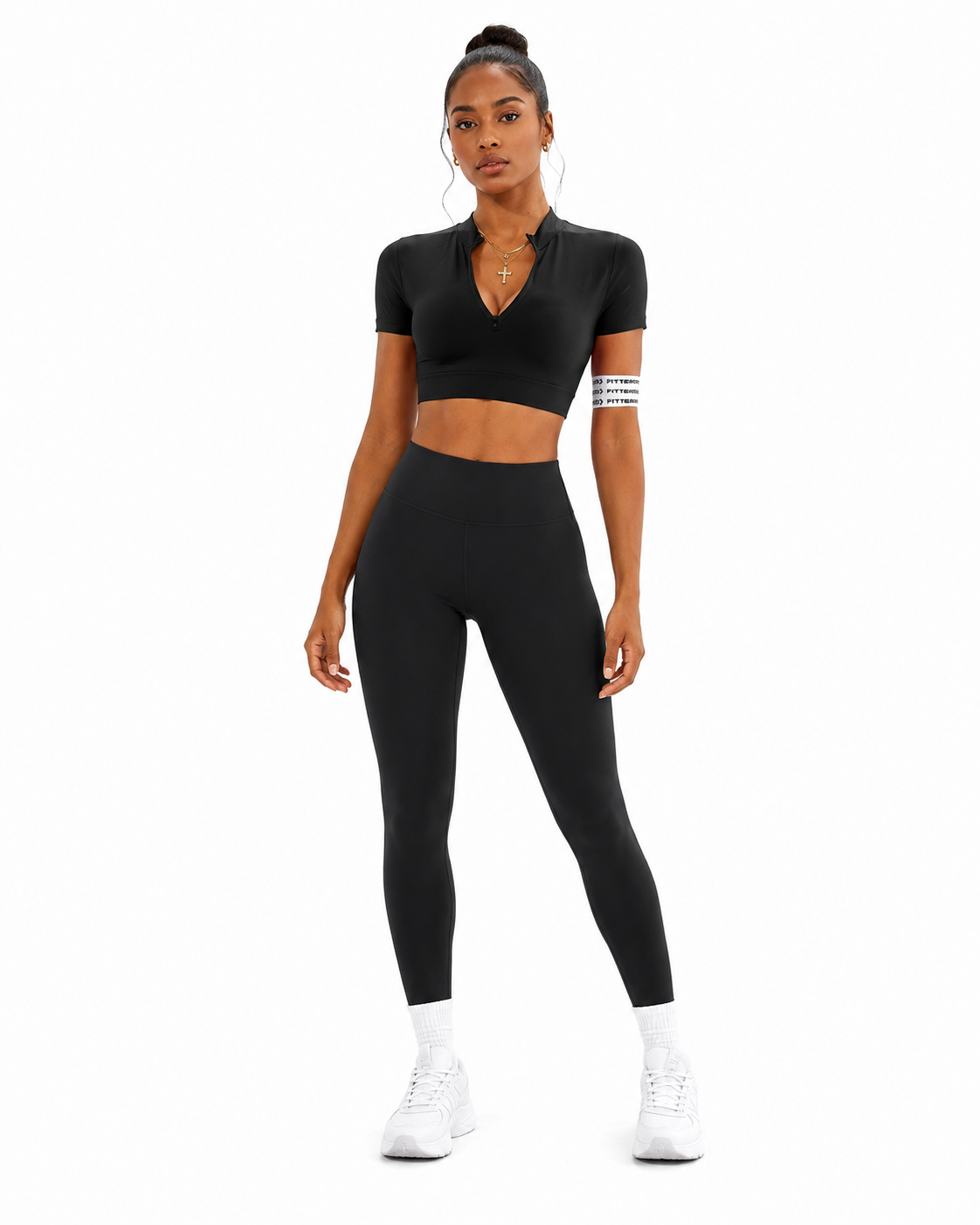 Lydia Seamless Zip Crop Top | OCTA Activewear