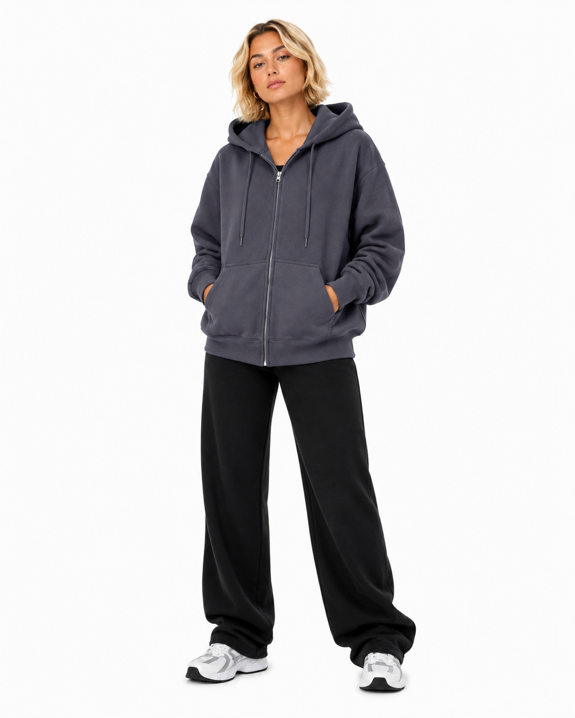 Livia Zip-Up Pump Cover  | OCTA Activewear