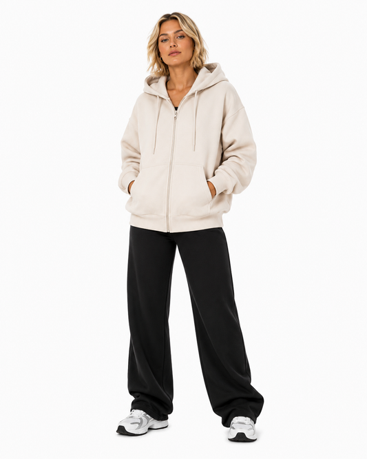 Livia Zip-Up Pump Cover  | OCTA Activewear