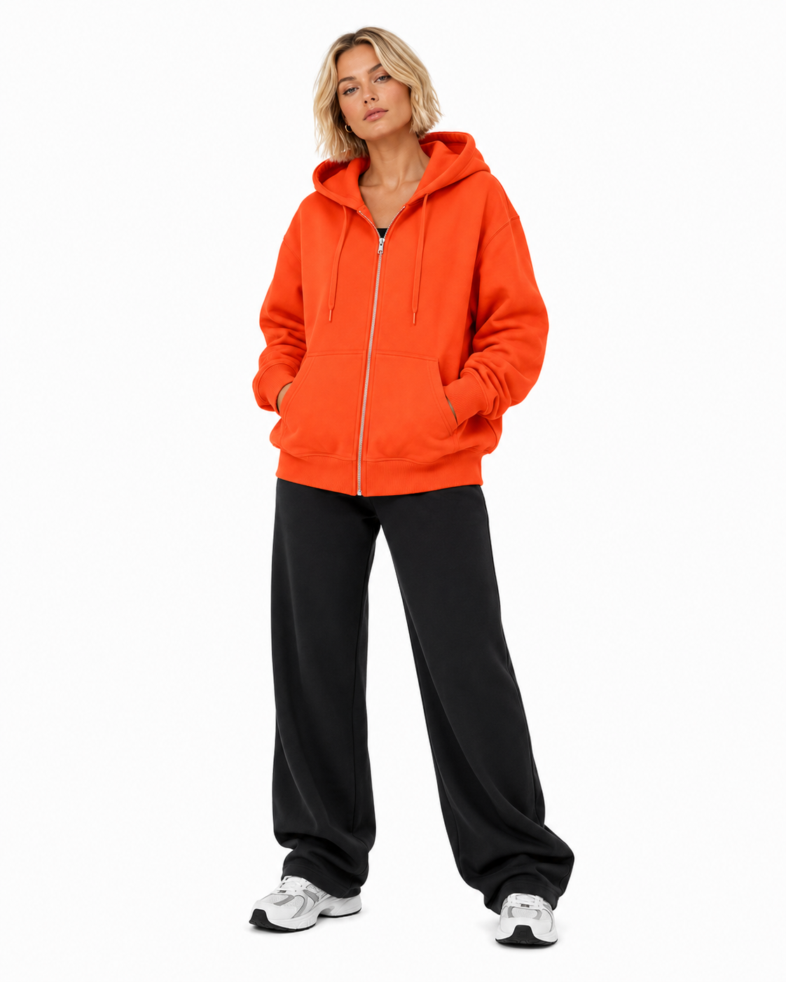 Livia Zip-Up Pump Cover  | OCTA Activewear